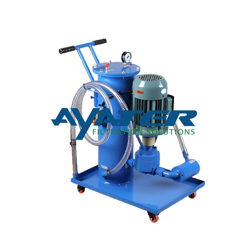 Portable Hydraulic Filter Cart